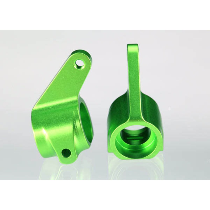 TRAXXAS 3636G Steering Blocks Aluminum Green