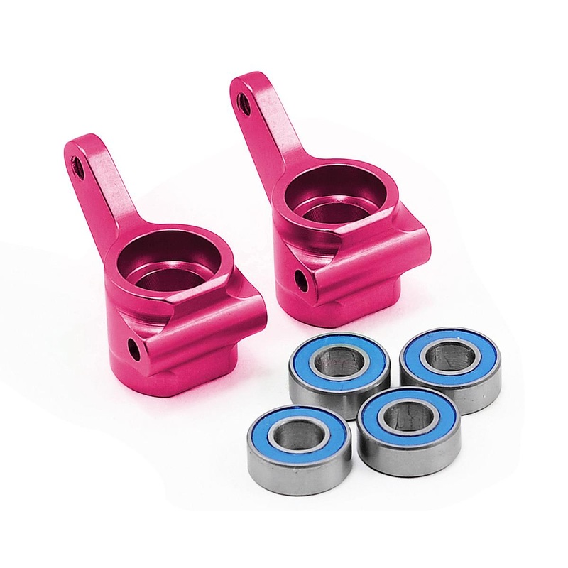 TRAXXAS 3636P Steering Blocks 6061-T6 Aluminum Pink-Anodized