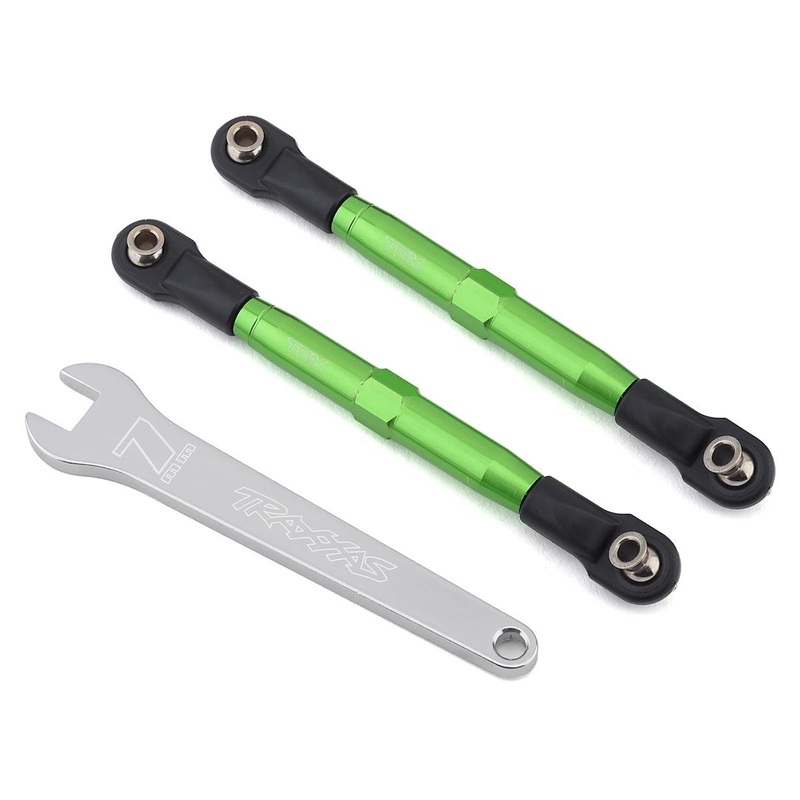 TRAXXAS 3643G Aluminum 49mm Camber Link Turnbuckle Green