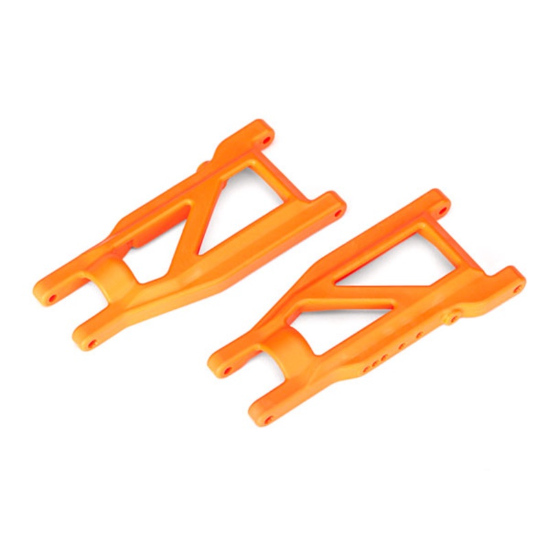 TRAXXAS 3655T Suspension arms, orange front / rear left &right (2) heavy duty cold weather material