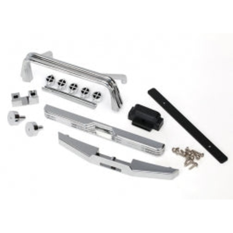 TRAXXAS 3662 Body accessories kit, Bigfoot No. 1 (includes winch, front and rear bumpers, roll bar, light bar, engine detail, & mounting hardware) (grille sold separately)