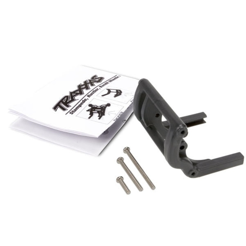 TRAXXAS 3677 Wheelie Bar Mount Black