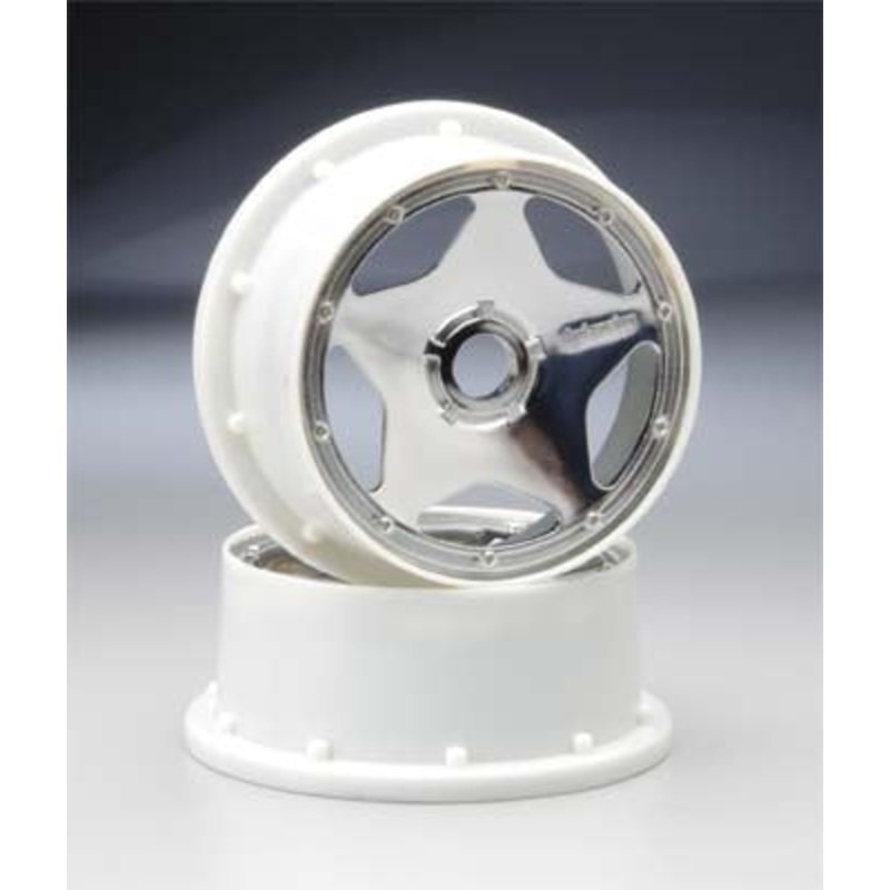 HPI 3224 Super Star Wheel Chrome 60mm Baja