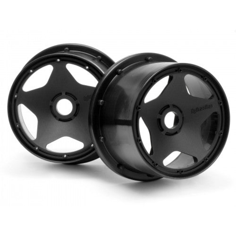 HPI 3226  Super Star Wheel Black 75mm Baja