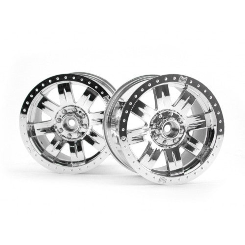 HPI 3262  Ringz Wheel Shiny Chrome 83x56mm *DISC*