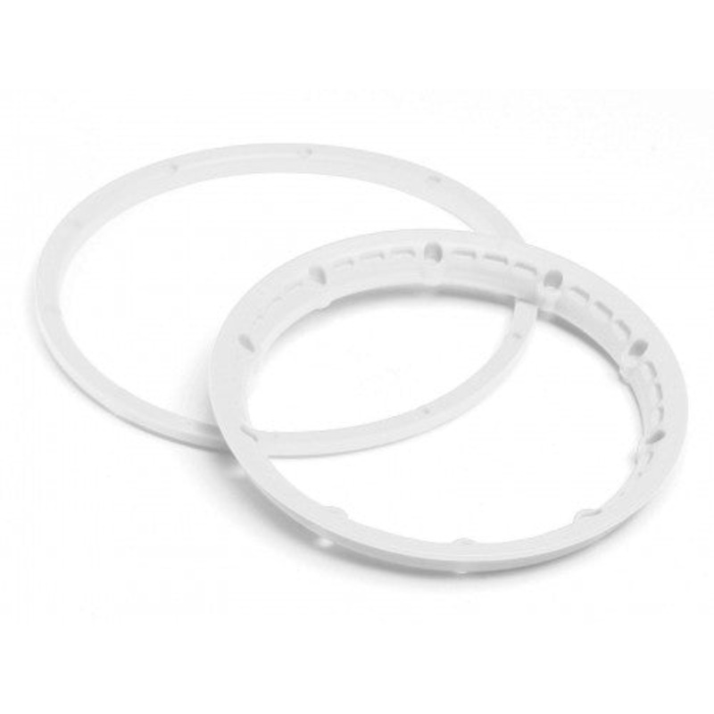 HPI 3270 H/D Wheel Beadlock Rings White