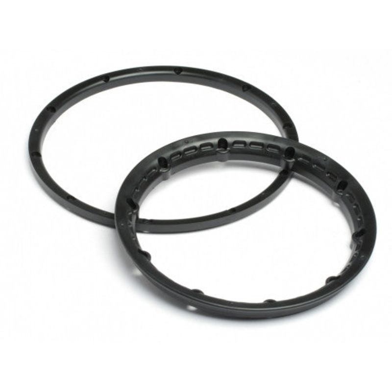 HPI 3271  H/D Wheel Beadlock Rings Black