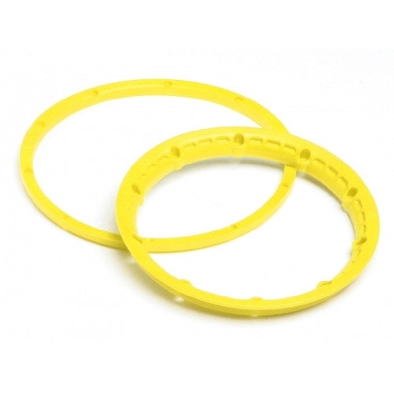 HPI 3277 H/D Wheel Beadlock Rings Yellow
