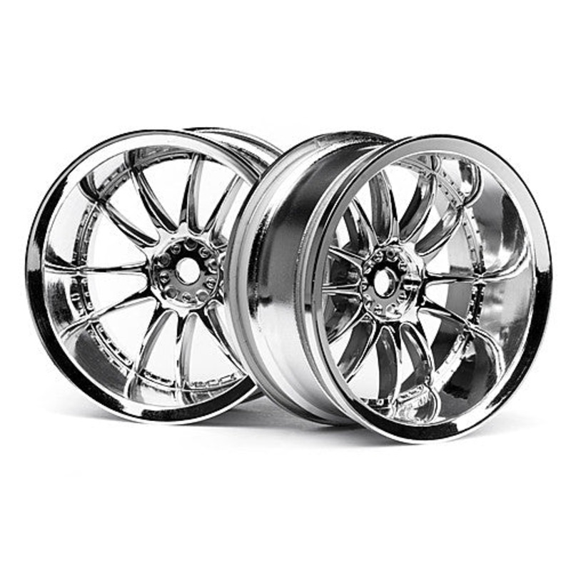HPI 3282 Work XSA Wheel 26mm Chrome 9mm Offset