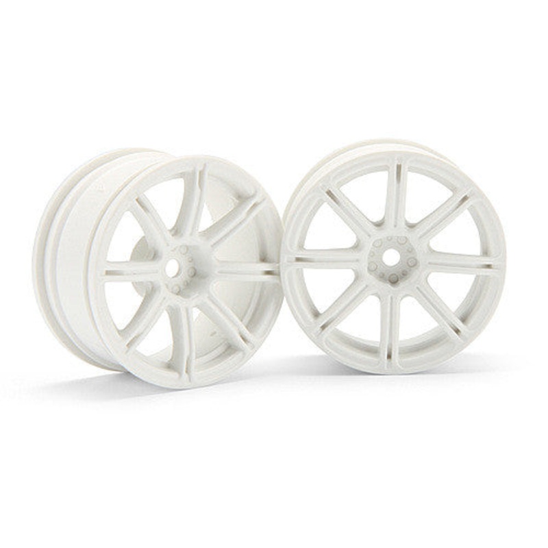 HPI 3303 Work Emotion XC8 Wheel 26mm White 3mm Offset