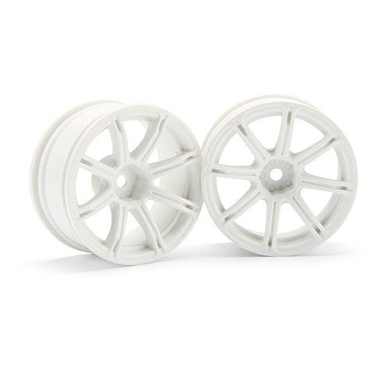 HPI 3304 Work Emotion XC8 Wheel 26mm White 6mm Offset