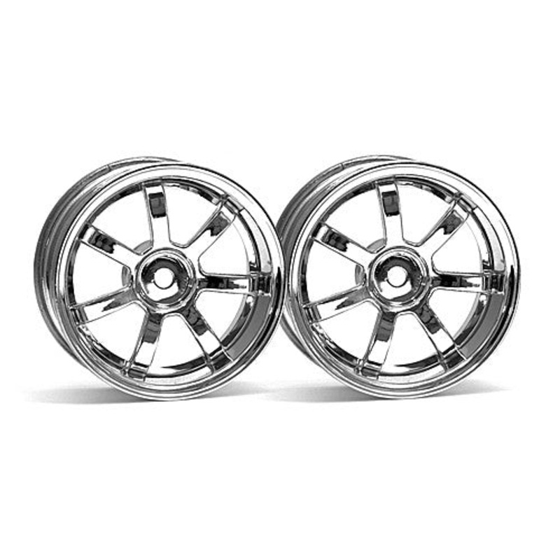 HPI 3318 Rays Gram Lights 57S-PRO Wheel Chrome 9mm Offset