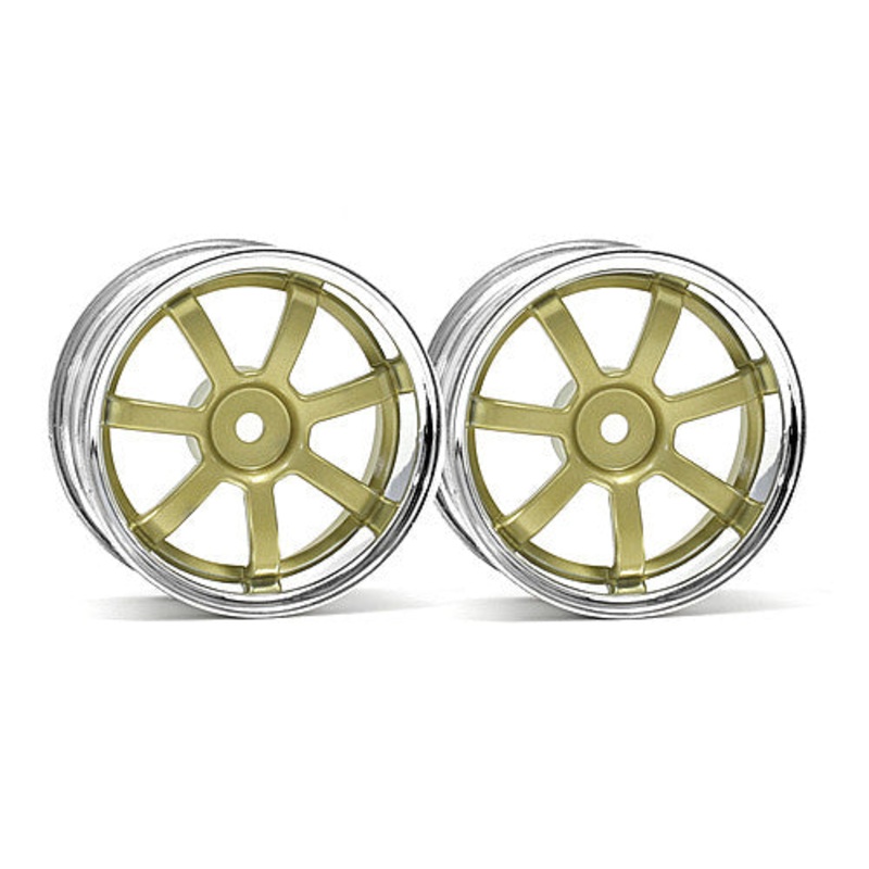 HPI 3319 Rays Gram Lights 57S-PRO Chrome/Gold 3mm Offset