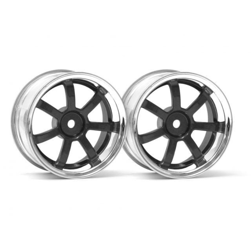 HPI 3324 Rays Gram Lights 57S-PRO Chrome/Black 9mm Offset