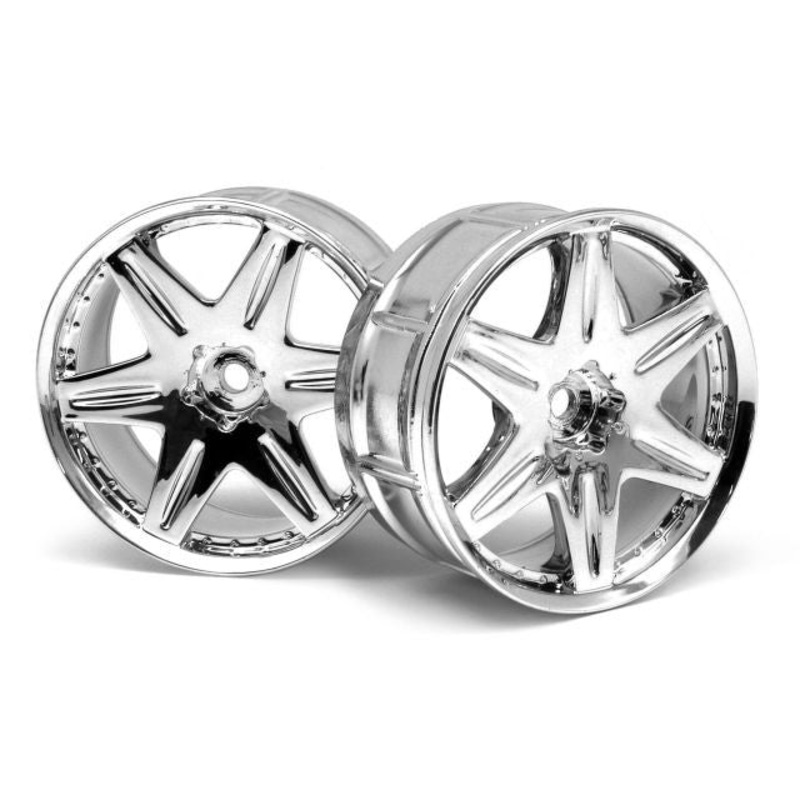 HPI 3343 LP29 Wheel Work LS406 Chrome *DISC*