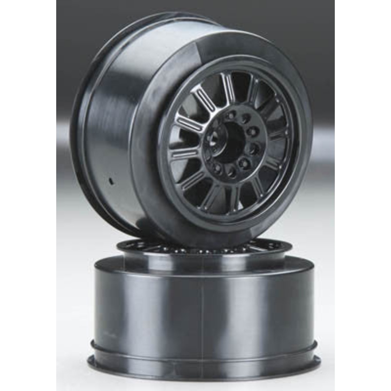 JCONCEPTS 3330B Rulux 1/10 Blitz Wheel Black (2)