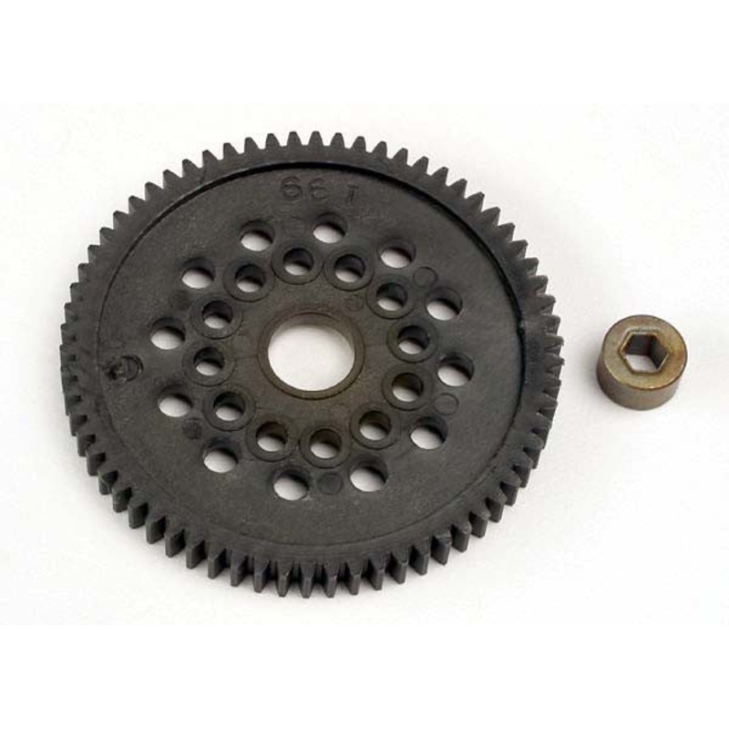 TRAXXAS 3166 Spur gear (66-Tooth) (32-Pitch) w/bushing