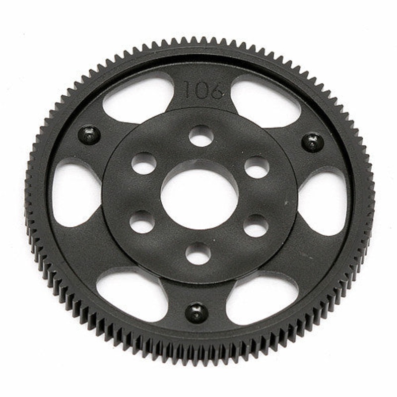 ASSOCIATED 31334 Spur Gear 64P 106T TC6