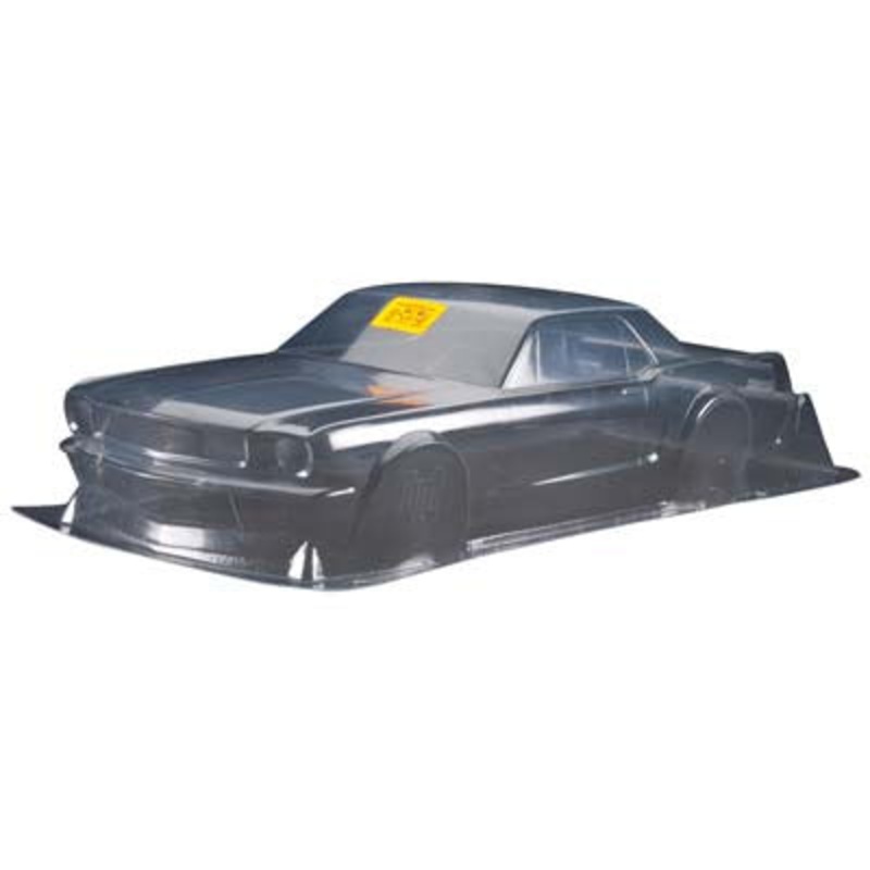 HPI 104926 1966 Mustang GT Coupe Body 200mm Clear