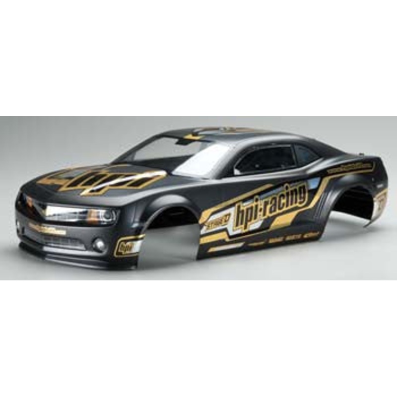 HPI 106981 2010 Chevy Camaro Body Matte Black 200mm *DISC*