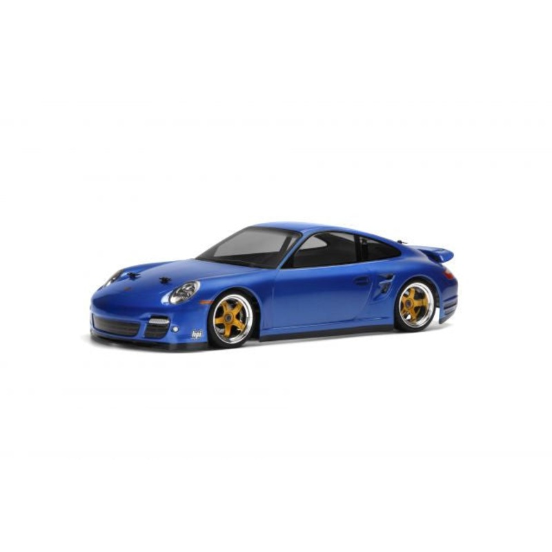HPI 17527 Porsche 911 Turbo 997 Body Clear 200mm