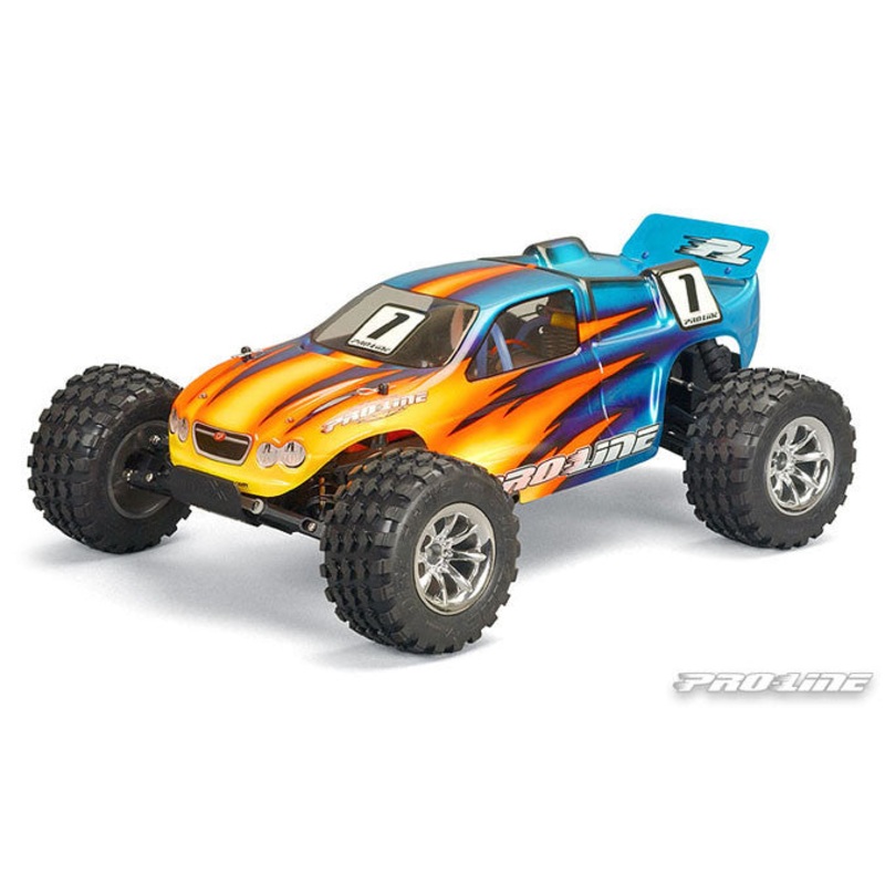 PROLINE 3153-00 Crowd Pleazer Nitro Rustler Clear *DISC*