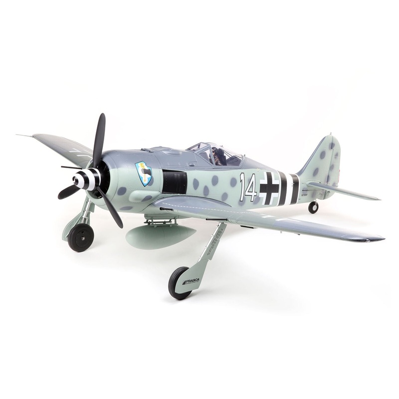 EFLITE EFL01350 Focke-Wulf Fw 190A 1.5m Smart BNF Basic with AS3X and SAFE Select