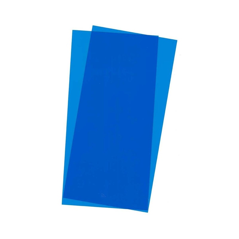 EVERGREEN 9902 Blue Transparent Sheet 6x12x.010