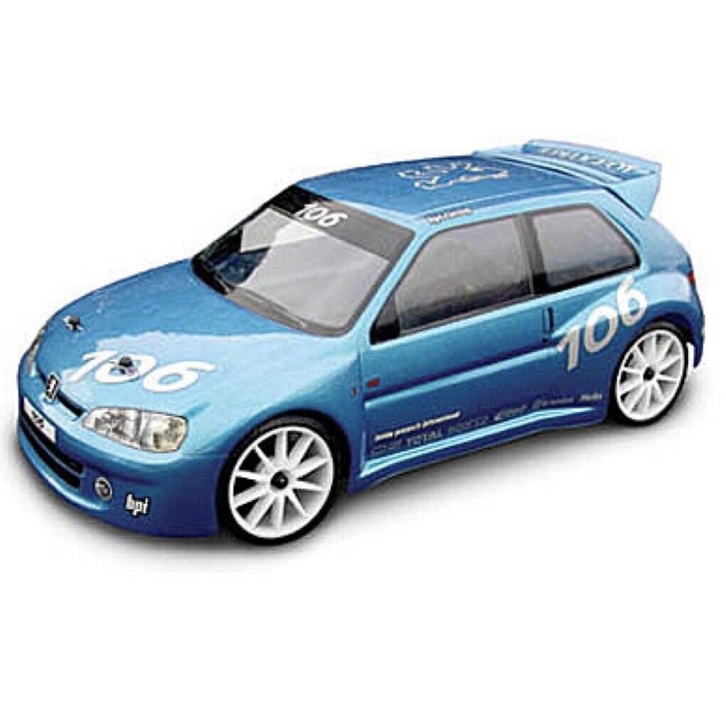 HPI 7241 Peugeot 106 Maxi Body, Clear, 190mm/WB 237mm