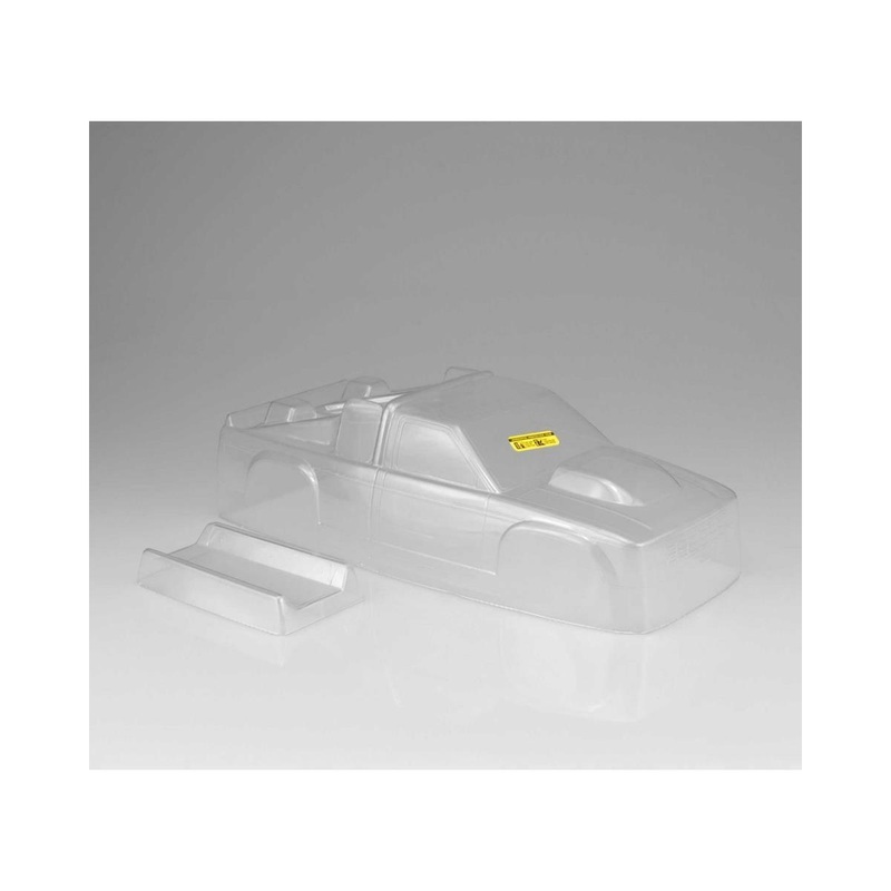 JCONCEPTS 0407-6131 RC10GT 1/10 Gas Truck Body Clear