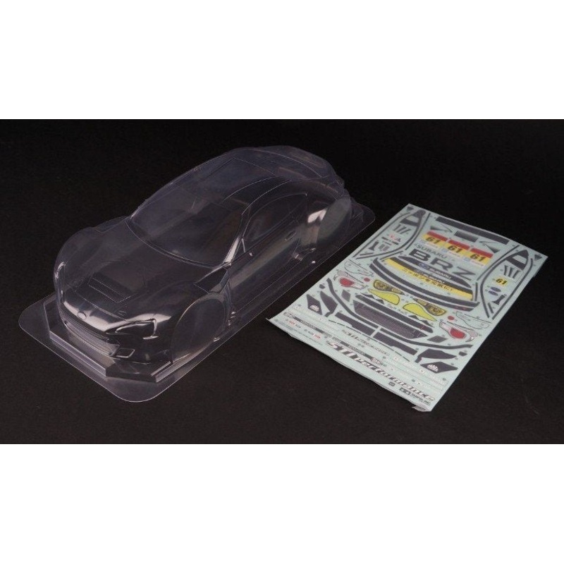 TAMIYA 51575 RC Body Set Subaru BRZ R&D Rd. 2, Fuji