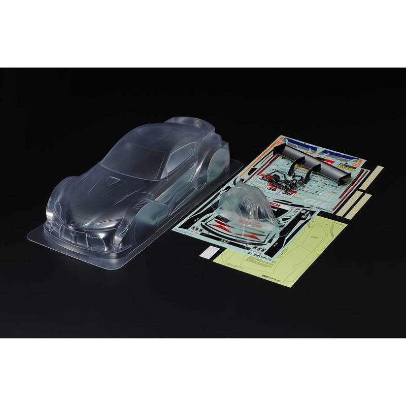 TAMIYA 51678 1/10 RC au TOM's GR Supra Body Parts Set