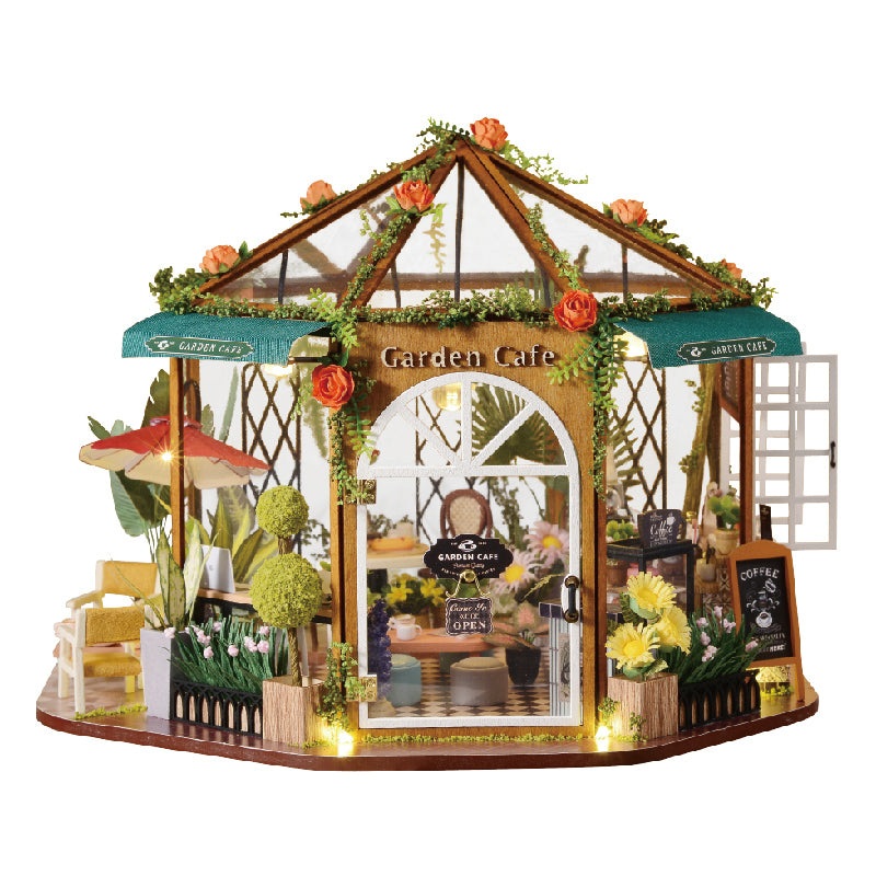 Cute Room - Garden Cafe DIY Miniature House Kit (GD-001)