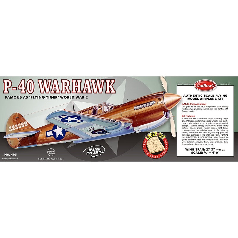 Guillows - P-40 Warhawk