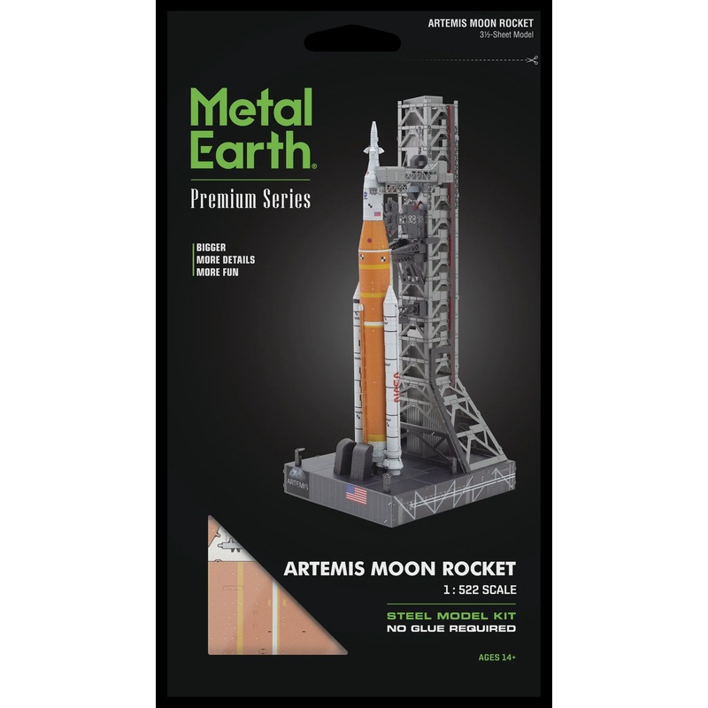 Metal Earth - Artemis Moon Rocket