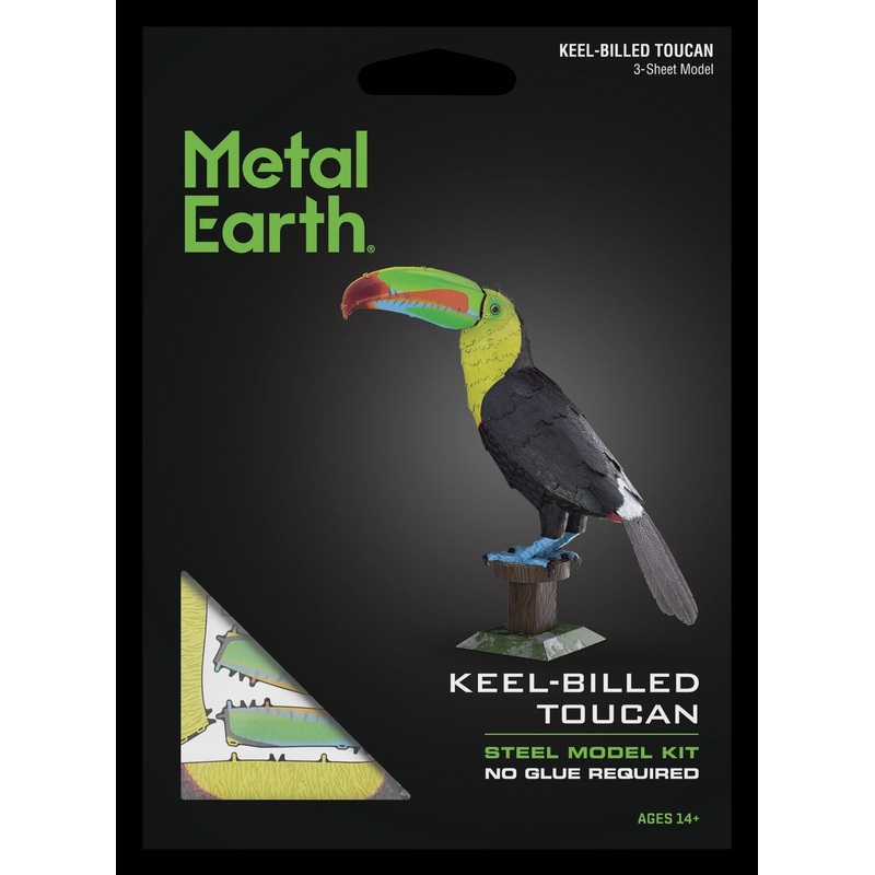 Metal Earth - Keel-Billed Toucan