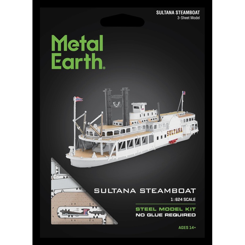 Metal Earth - Sultana Steamboat