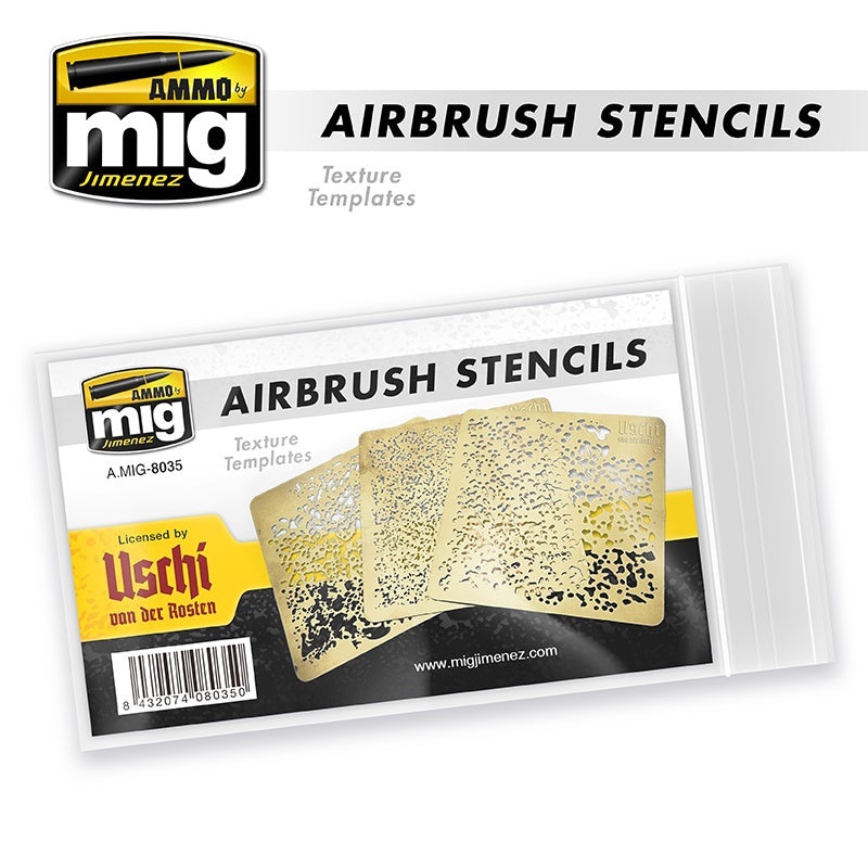 AMMO - 8035 Airbrush Stencils