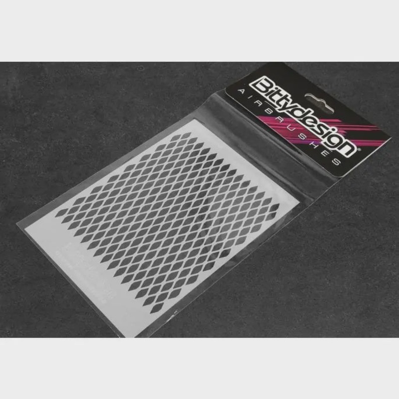 Bittydesign - Vinyl Stencil - Grill