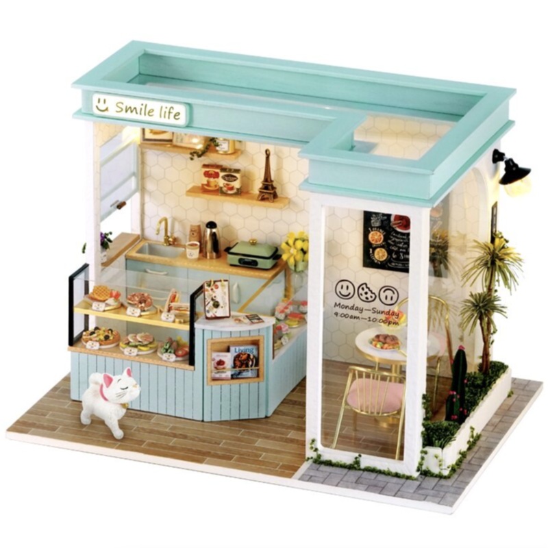 Cute Room - Smile Eatery DIY Miniature House Kit (C-016)