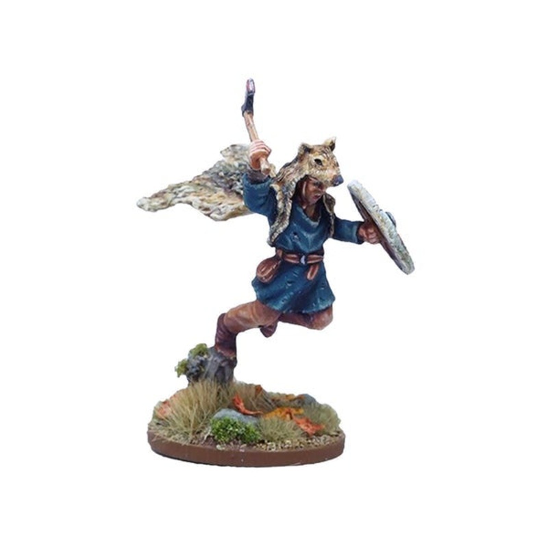 Footsore Miniatures - Gunnolf Wolfbane - Berserker 2