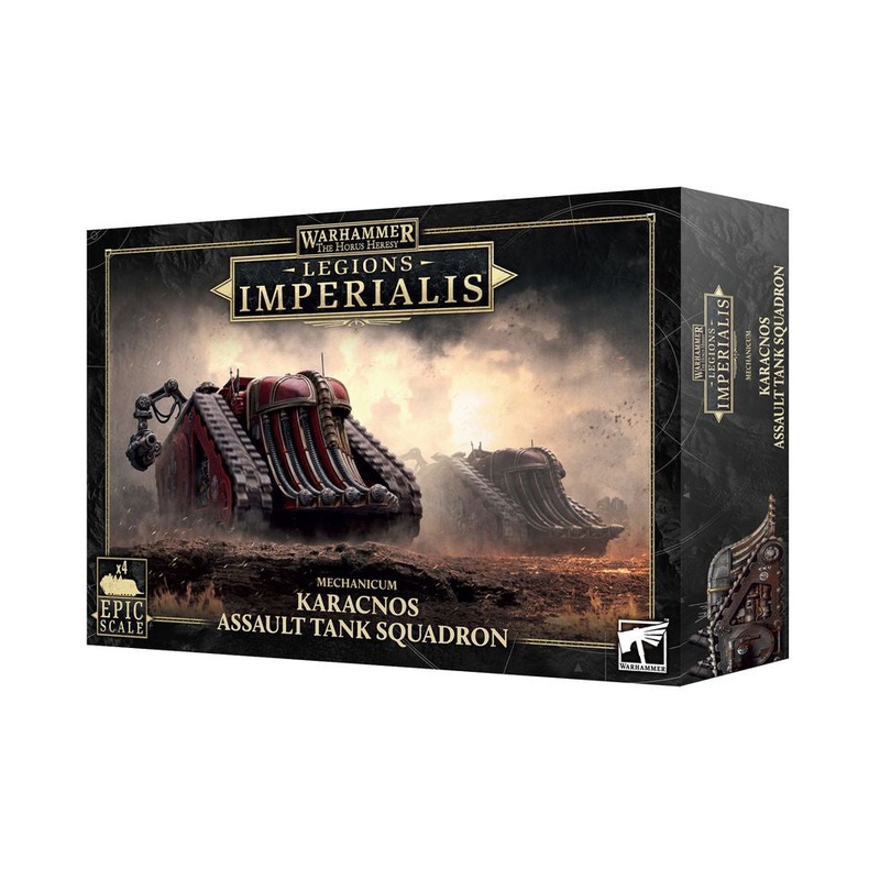GW - Legions Imperialis: Mechanicum Karacnos Assault Tank Squadron  (03-83)