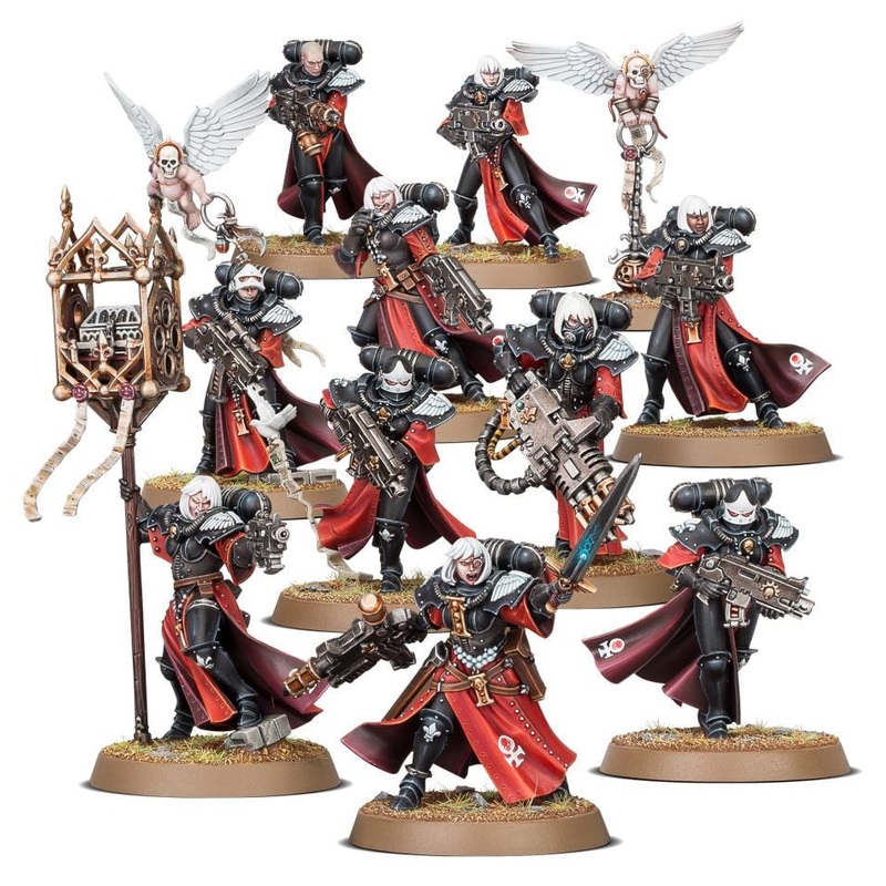 GW - Warhammer 40k Adepta Sororitas: Battle Sisters Squad  (52-20)