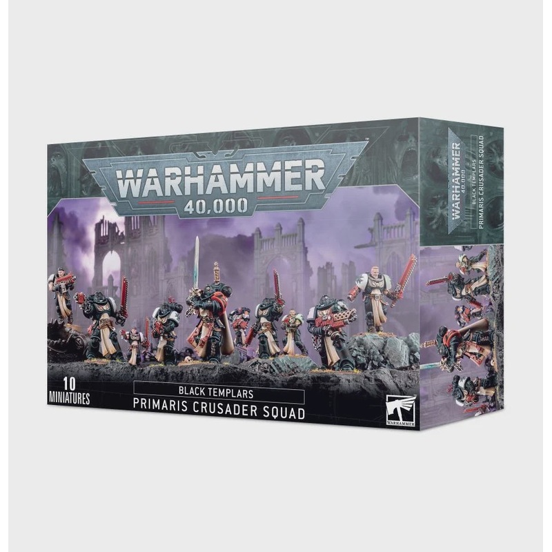 GW - Warhammer 40k Black Templars: Primaris Crusader Squad (55-45)