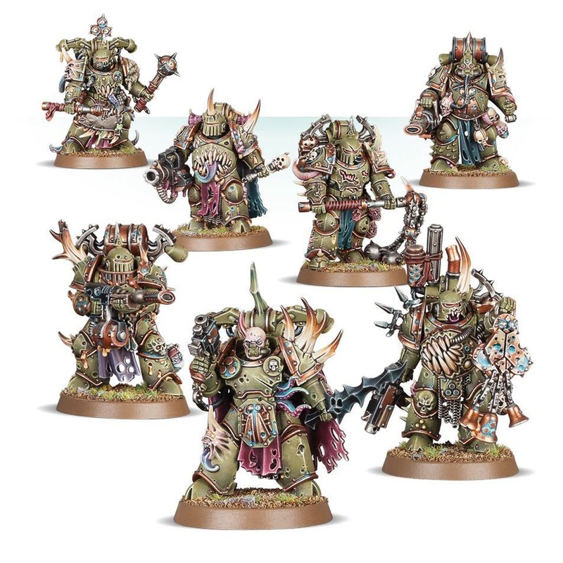 GW - Warhammer 40k Death Guard: Plague Marines (43-55)