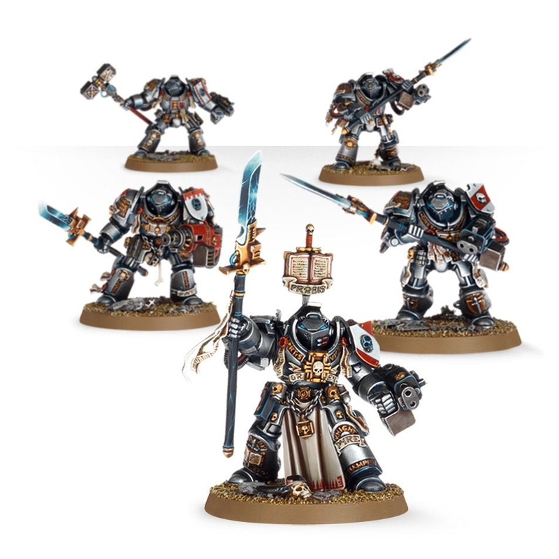 GW - Warhammer 40k Grey Knights: Brotherhood Terminator Squad  (57-09)