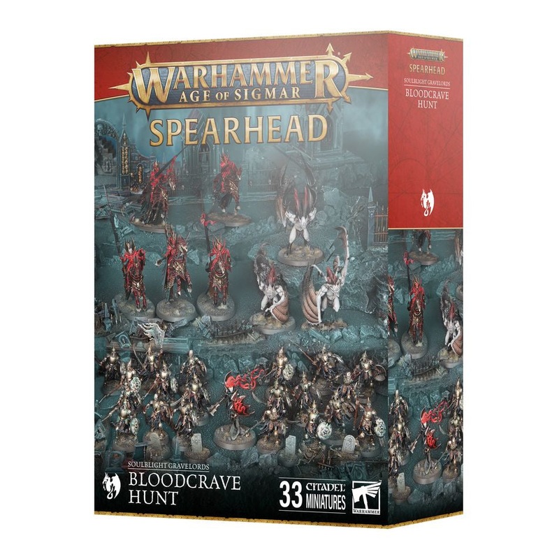 GW - Warhammer AOS Spearhead: Soulblight Gravelords Bloodcrave Hunt  (70-911)