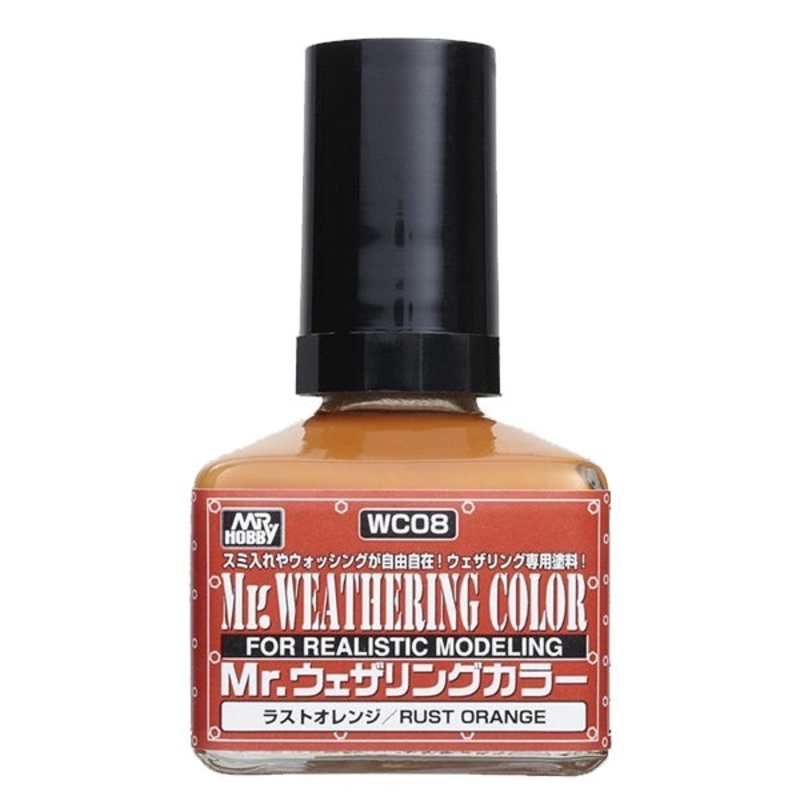 Mr.Hobby - WC08 Mr.Weathering Color  Rust Orange