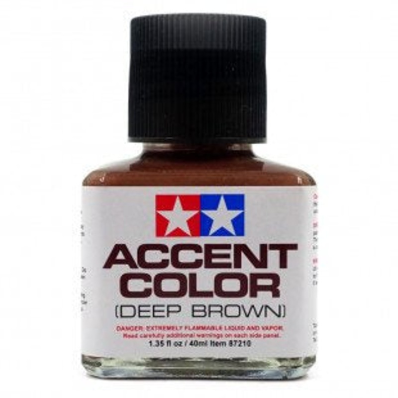 Tamiya - Accent Colour (Dark Red-Brown)
