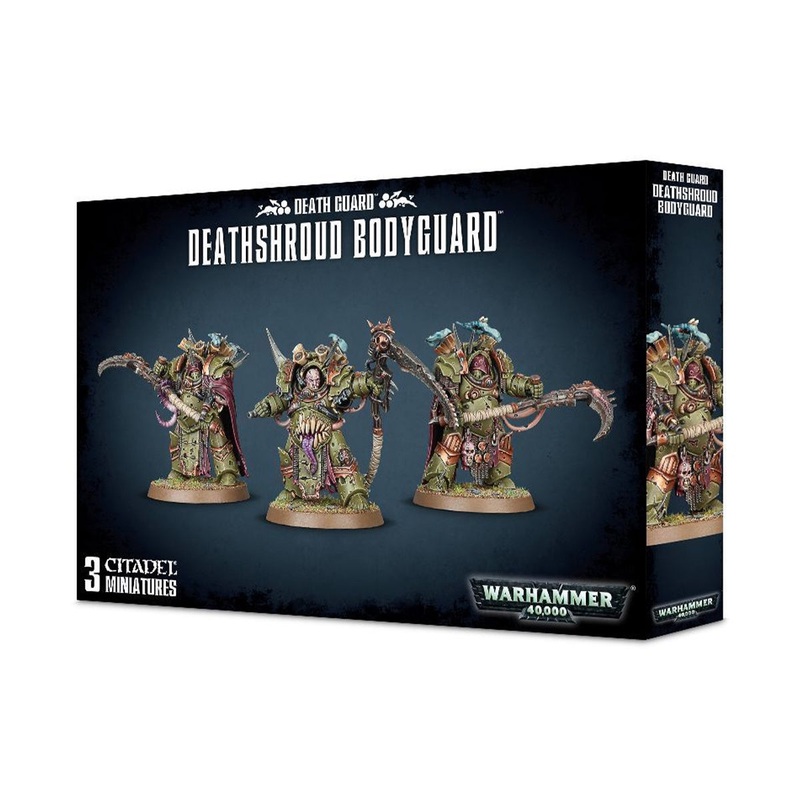 GW - Warhammer 40k Death Guard: Deathshroud Bodyguard (43-50)